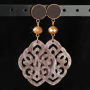 Get inspired: create super trendy earrings by using our resin pendants