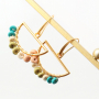 Jewellery made of coconut disc beads: