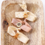 Inspiration for making bracelets with elastic Ibiza ribbon: