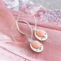 This is how you make the cutest earrings and bracelets with 925 Silver charms and findings: