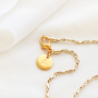 Necklaces and earrings with the latest collection of shell pendants:
