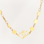 You can create this stylish jewellery with the new stainless steel charms:
