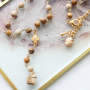 Get inspired with the new natural stone charms: