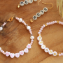 Need some inspiration? Easily make these bracelets yourself with acrylic letter beads: