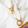 These beautiful items can be made using DQ European metal earring findings and locks for jewellery: