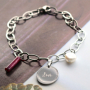 These trendy items can be made using stainless steel belcher chain: