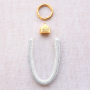 Easy to make, perfect to give as a present and fun to get are the Mix & Match key rings: