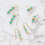 How to make stylish necklaces and earrings with seed beads:
