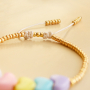 Get inspired and make cheerful und trendy jewellery with letter beads: