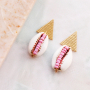 Take a look how to create easily and quickly earrings with the newest stainless steel earrings findings: