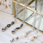 Make trendy bracelets and sunglasses cords with stainless steel jewellery findings 