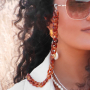 Chain jewellery in combination with freshwater pearls and shell beads