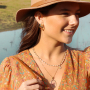 Create boho chic jewellery with freshwater pearls, glass seed beads, natural stone beads and shell beads