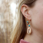 Take a look and make stunning shell charms accessories and jewellery! 