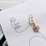 Make statement jewellery pieces with shell beads and stainless steel jewellery findings 