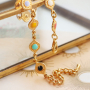 Read here how to create trendy jewellery with rainbow DQ European metal beads, charms and connectors. 