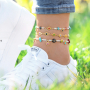 Read here how to create trendy jewellery with rainbow DQ European metal beads, charms and connectors. 