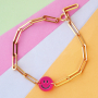 Get creative and create the most cheerful jewellery with colourful smiley Plexx charms and connectors 