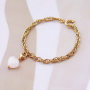 Design trendy earrings with the heart and star natural stone beads. 