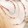 Inspiration to create minimalistic jewellery in beautiful winter colours