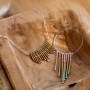 This is the way to make beautiful necklaces and earrings with Miyuki seed beads