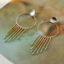 This is the way to make beautiful necklaces and earrings with Miyuki seed beads