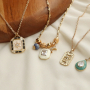 Get creative with these magnificent brass metal charms and beads with zirconia