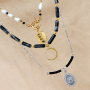 Here is how you make trendy necklaces with DQ European metal beads and charms