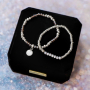 Use these round top faceted beads for a beautiful bracelet collection