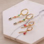 This is how you use crystal glass charms and connectors in your jewellery