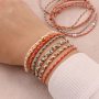 Get creative with this trendy cord braided in cheerful colours