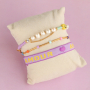 Use this beautiful ribbon for your bracelet collection