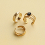 This is the way to combine stainless steel rings