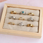 This is the way to combine stainless steel rings