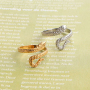 This is the way to combine stainless steel rings