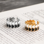 This is how you wear these bright coloured stainless steel rings