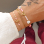 Get creative and create bracelets and necklaces with letter beads