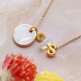 Get creative and create bracelets and necklaces with letter beads