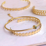How to style these beautiful stainless steel bracelets