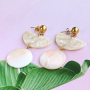 Get inspired and make earrings with stainless steel ear studs