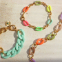 Get inspired by acrylic chain for the most beautiful jewellery