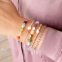 How to make a bracelet collection with natural stone beads