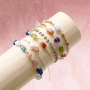 How to make a bracelet collection with natural stone beads
