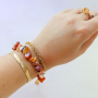 Design jewellery with chips stone beads