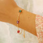 Incorporate crystal glass charms into beautiful jewellery sets