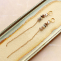 Incorporate crystal glass charms into beautiful jewellery sets