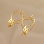 Get started with stainless steel initial charms