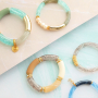 Get started with various acrylic tube beads
