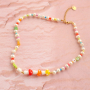 Inspiration for designing earrings and necklaces with glass beads