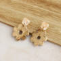 Get to work with DQ Greek ceramic flowers for elegant jewellery